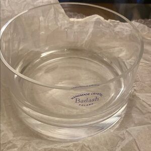 Badash Manhattan Nappy All-Purpose Crystal Bowl 5.5" x3"
